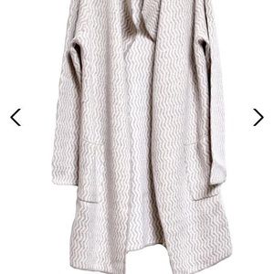 Reversible jacket cardigan